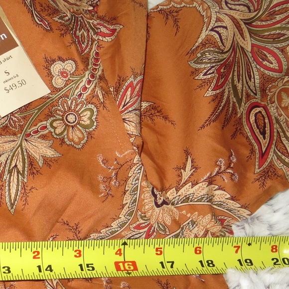 Coldwater Creek Fall Shaped Shirt - Picture 6 of 8